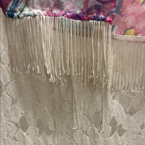 Floral Sheer Kimono Cardigan - Picture 3 of 4